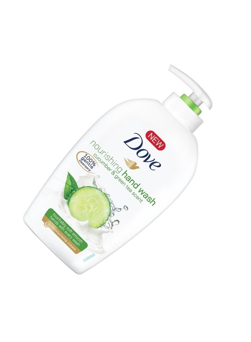Dove Hand Wash - 220 ml (Cucumber and Green Tea) - Image 4